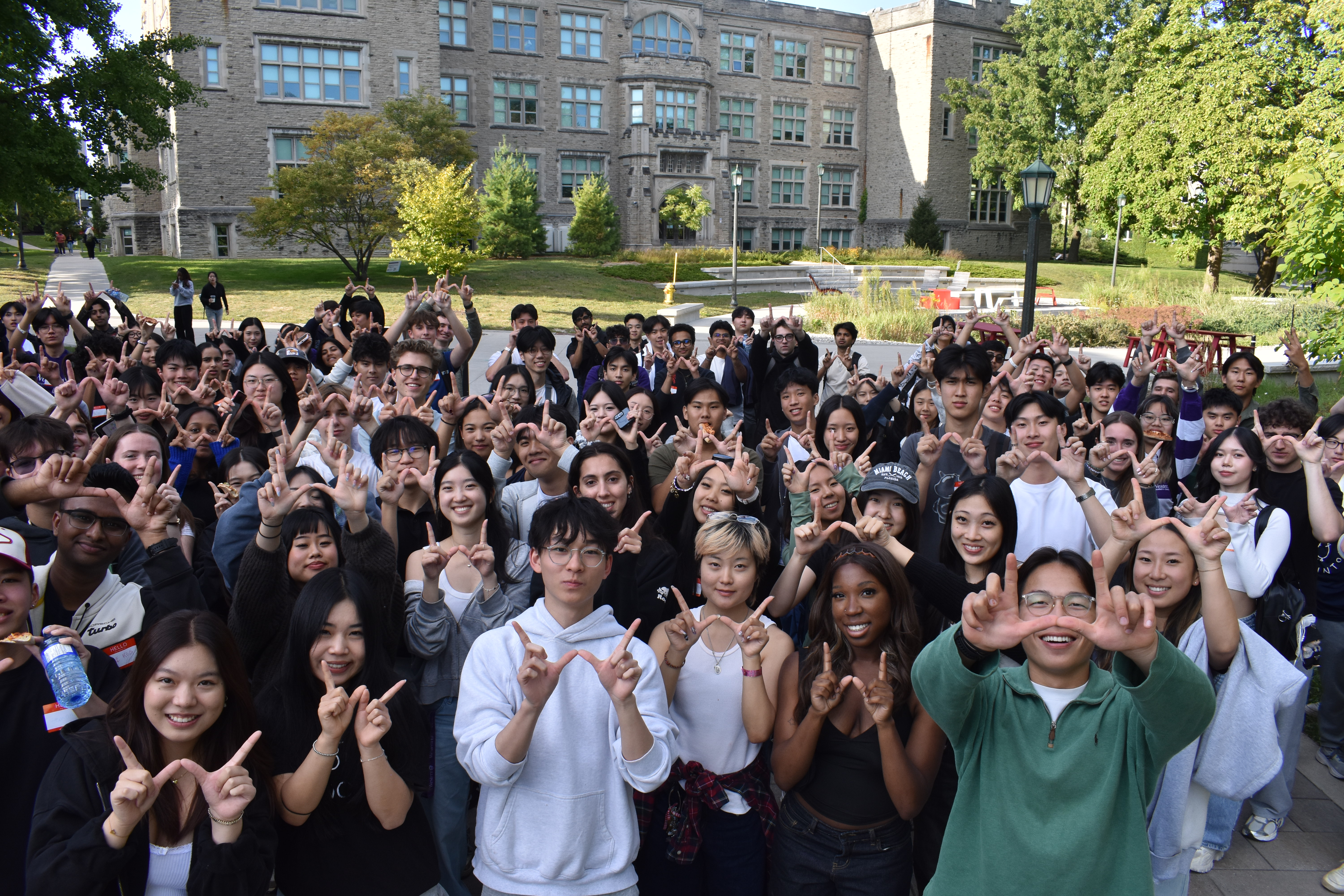 WDS Spark event participants working together on projects.